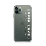 iPhone Case - White on Transparent