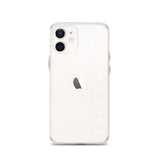 iPhone Case - White on Transparent