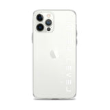 iPhone Case - White on Transparent