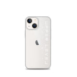 iPhone Case - White on Transparent