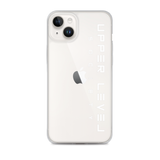 iPhone Case - White on Transparent