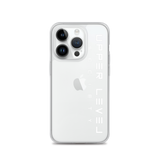 iPhone Case - White on Transparent