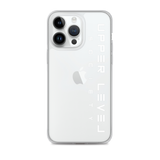 iPhone Case - White on Transparent