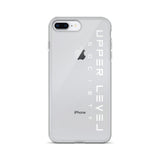 iPhone Case - White on Transparent