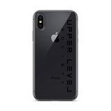 iPhone Case - Black on Transparent